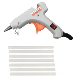 Fadman 20 W Hot Melt Mini Glue Gun with 7 Sticks Standard Temperature White 7 mm Stick Dia., 7STIKCS-MINI-WHITE image 2
