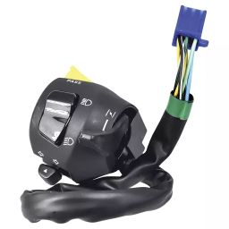 Uno Minda Handle Bar Switch - Left Side (Self Start) - 9 Pin Blue Coupler for TVS Apache RTR 160 (Single & Double Disc)/ RTR 180 (Double Disc) (SW-0665AM-M01)-picture-12