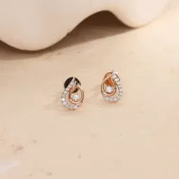 P.N.Gadgil Jewellers 18k (750) Diamond Yellow Gold Earrings for Women-picture-15