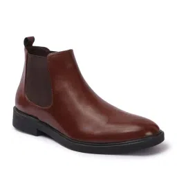Carlton London Men's Tan Chelsea Boots image 3