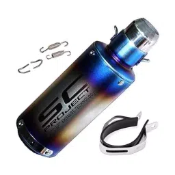RA Accessories Blue SC Project Mini Silencer Exhaust for Suzuki Slingshot-picture-30