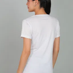 PAAVKI Women Pack of 3 Typography Printed Round Neck Cotton T-shirts image 3