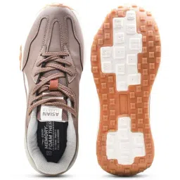 Asian Men's POWERKICK-06 Cofee Running Shoes image 4