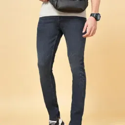 Sf Jeans by Pantaloons Dark Grey Skinny Fit Jeans-picture-19