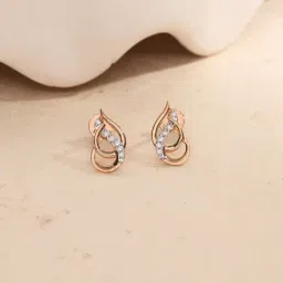 P.N.Gadgil Jewellers 18k (750) Diamond Yellow Gold Earrings for Women-picture-19