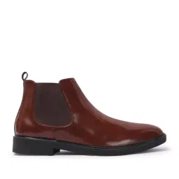 Carlton London Men's Tan Chelsea Boots image 2