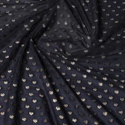 Meena Bazaar Ethnic Motifs Woven Design Saree image 3