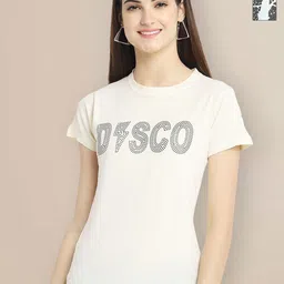 Metronaut Women Typography 2 Printed T-shirt-picture-16