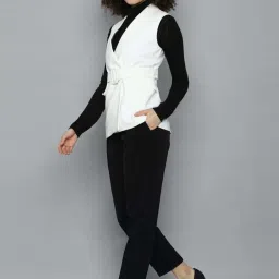 Allen Solly White Regular Fit Blazer image 4