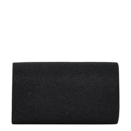 Forever Glam by Pantaloons Black Embellished Clutch image 4