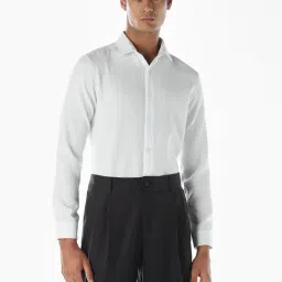 Jack & Jones White Slim Fit Shirt-picture-33