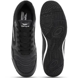 Red Tape Men's Black Football Shoes image 4