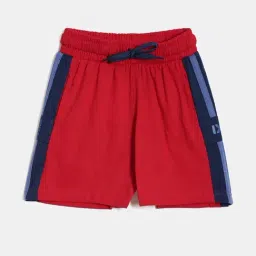 Dixcy Scott Originals Kids Racing Red & Blue Cotton Striped Shorts-image-70