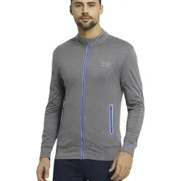 Van Heusen Performance Regular Fit Swift Dry Odour Shield Solid Jacket - Grey-picture-31