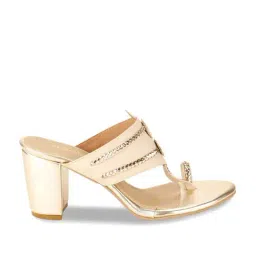 Rocia by Regal Women's Beige Toe Ring Sandals-image-28