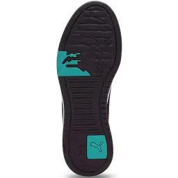 Puma Men's Mercedes-AMG Petronas F1 CA Pro Crush White & Black Casual Sneakers image 4