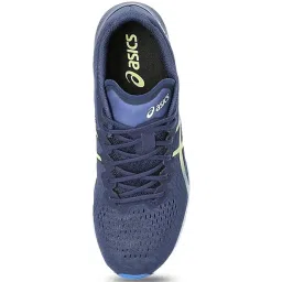 Asics Mens TARTHER RP 3 Deep Ocean & Glow Yellow Running Shoes image 4