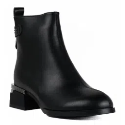 Ronnie Grey Women's Black Casual Booties image 3