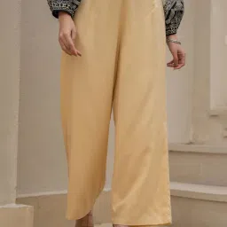 Juniper Gold Solid Palazzo image 4