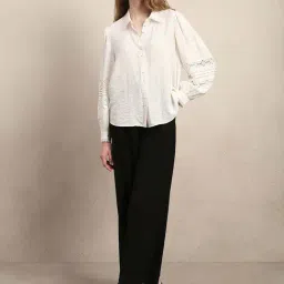 Vero Moda Snow White Regular Fit Shirt image 5