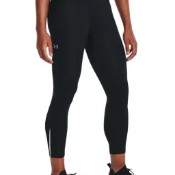 UNDER ARMOUR Black Mid Rise Sports Tights-image-89