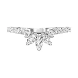 SHINE ETERNAL Lab Grown Diamond 14k (585) White Gold Ring for Women-picture-15
