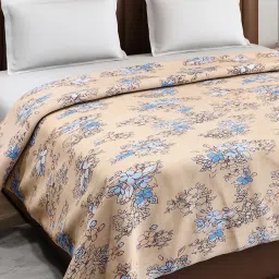 Monte Carlo Mellow Peach Polyester Printed 190 GSM Double Blanket image 4