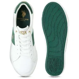 U.S. Polo Assn. Women's White Sneakers image 4