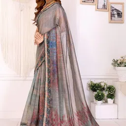 AWRIYA Zari Chanderi Saree image 4