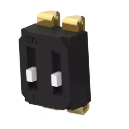 TE CONNECTIVITY 2 Way Surface Mount DIP Switch SPST Raised Actuator, EDS02SNNNTR04Q (Pack of 900)-picture-17