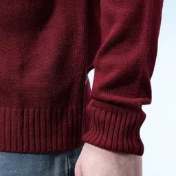 glitchez Striped Spread Collar Relaxed Pullover image 3