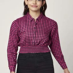 People by Pantaloons Pink Printed Top-picture-32