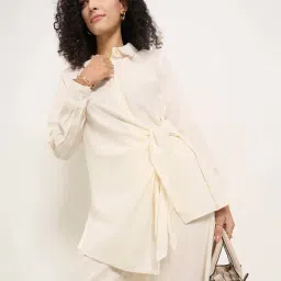 Annabelle By Pantaloons Whisper White Comfort Fit Top image 4