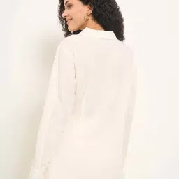 Annabelle By Pantaloons Whisper White Comfort Fit Top image 2