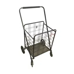Mahalaxmi Industries 100 Kg Capacity Cage Trolley Black-picture-20