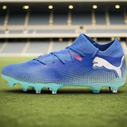 Puma Women's FUTURE 7 MATCH FG/AG Blue Football Shoes-picture-32