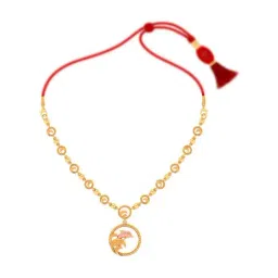 P.C. Chandra Jewellers 14k Yellow Gold Festive Special Design Necklace-picture-13