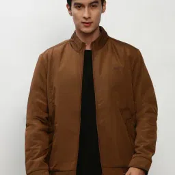 SHOWOFF Brown Slim Fit Jacket-image-92
