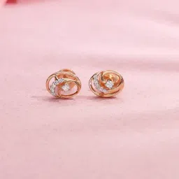 P.N.Gadgil Jewellers 18k (750) Diamond Yellow Gold Earrings for Women-picture-17