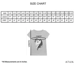 A.T.U.N. Lemon Yellow Unicorn Printed T-Shirt image 4