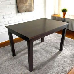 Ikiriya Oakmont Brown Sheesham Wood Contemporary Dining Table in Dark Walnut Finish-picture-26