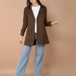 Crimsoune Club Brown Overcoat image 5