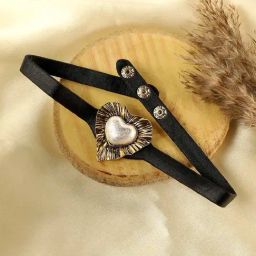 Sohi Heart Choker Necklace for Women-picture-49