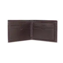 LAVIE SPORT EDWARD Brown Textured Small Bi-Fold Wallet image 4