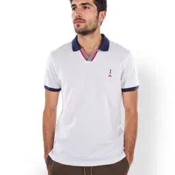 celio Celio* White Regular Fit Polo T-Shirt-picture-17
