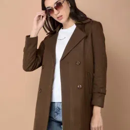 Crimsoune Club Brown Overcoat image 4