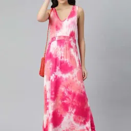 London Rag Pink Printed Maxi Dress image 3