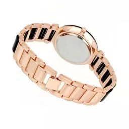 SZN Men Dial & Stainless Steel Straps Analogue Watch Mina Blk&Heart Blk -V image 4