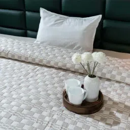 Saral Home Multi Cotton Quilt Set of 1 image 2