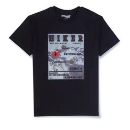 Gini & Jony Kids Black Printed T-Shirt-picture-33